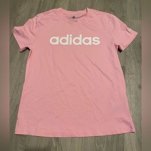 Adidas pink t-shirt